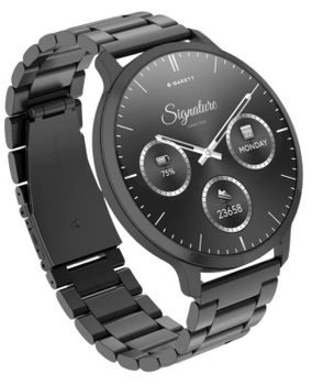 Smartwatch męski Garett Edge czarny stalowy AMOLED 1,73″ + pasek skórzany (3).jpg